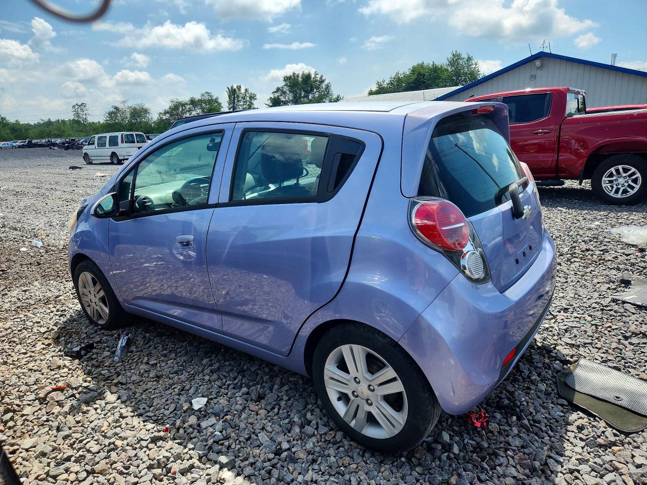 2014 Chevrolet Spark Purple vin: KL8CD6S92EC590331