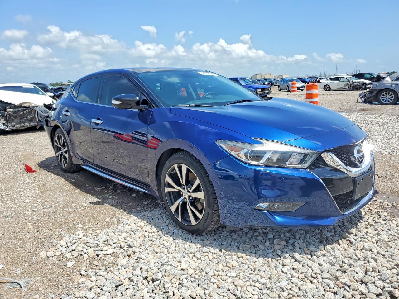 2017 Nissan Maxima Platinum Blue vin: 1N4AA6AP1HC430992