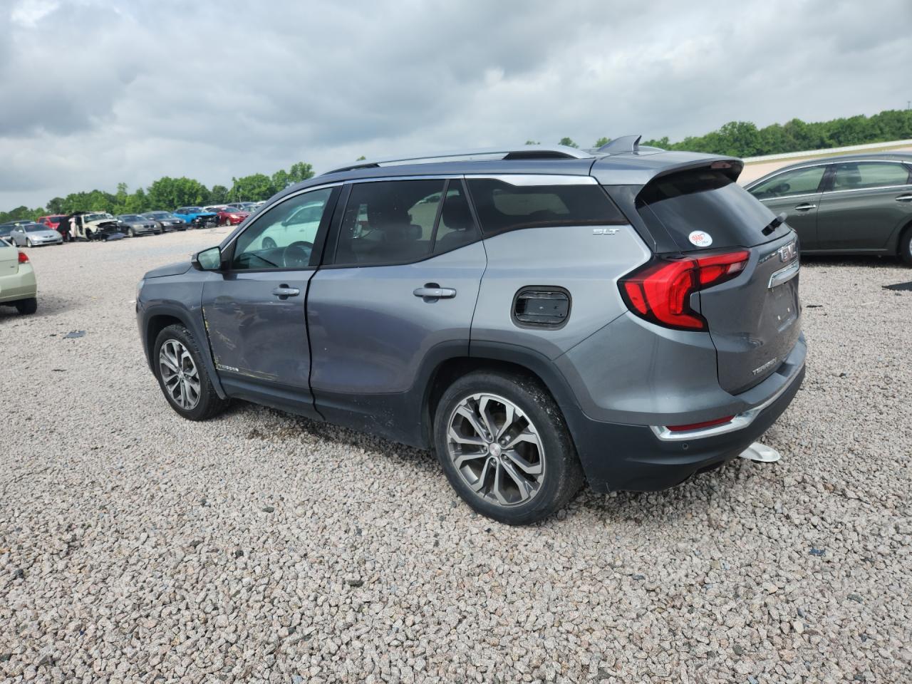 2019 Gmc Terrain Slt Серый vin: 3GKALPEX8KL310594