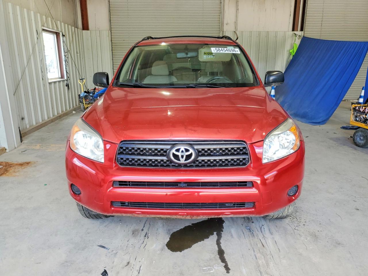 2008 Toyota Rav4 Base Red vin: JTMBD33V486063388