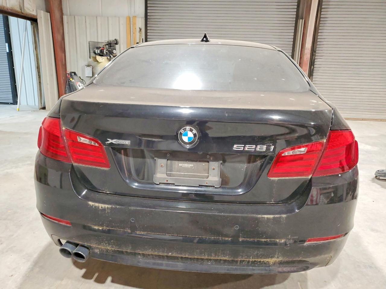 2013 Bmw 528 Xi Black vin: WBAXH5C56DD109201