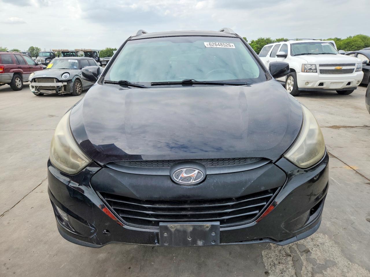 2015 Hyundai Tucson Se Black vin: KM8JU3AG9FU100343