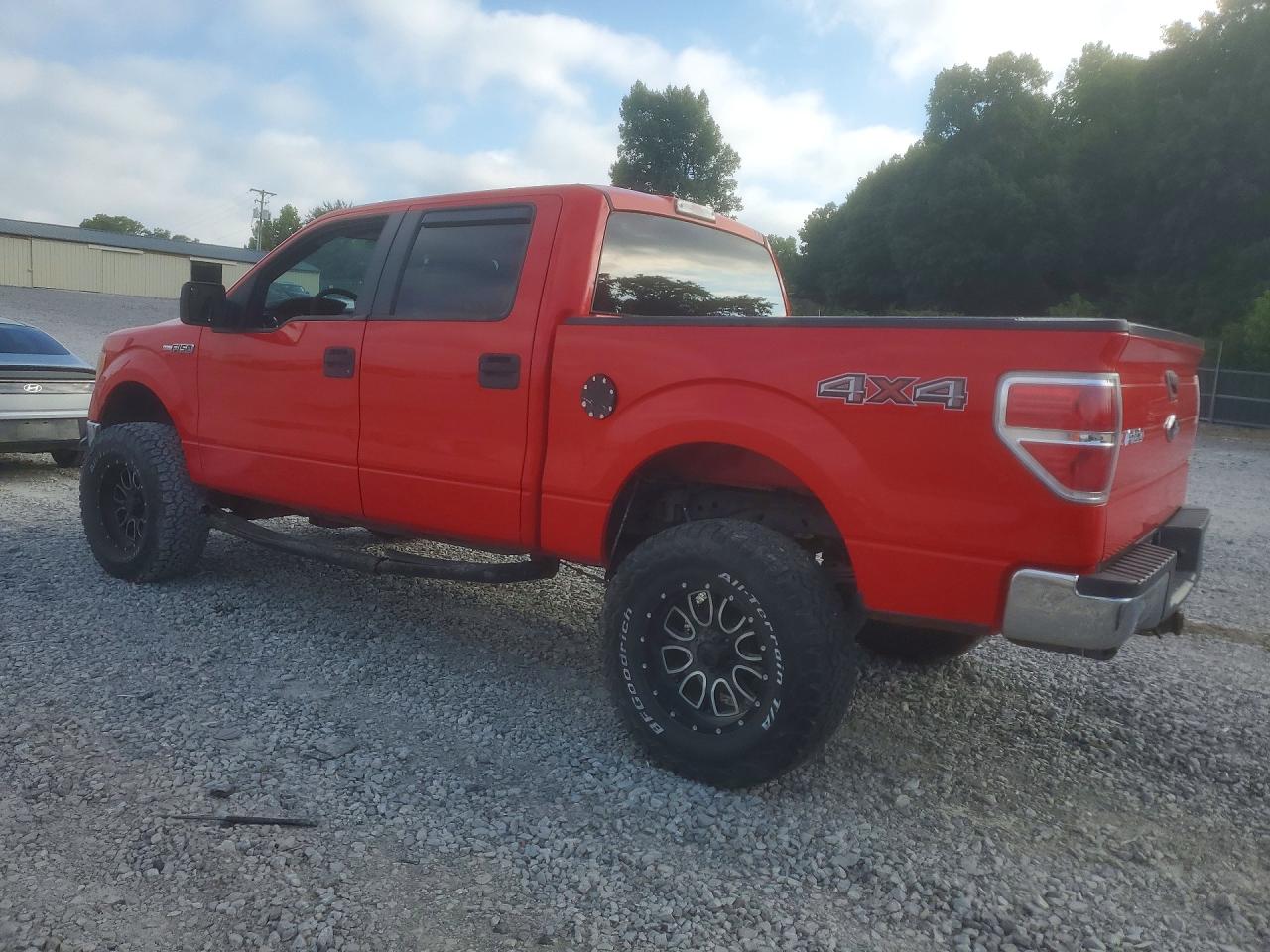 2012 Ford F150 Supercrew Red vin: 1FTFW1ET1CKD18140