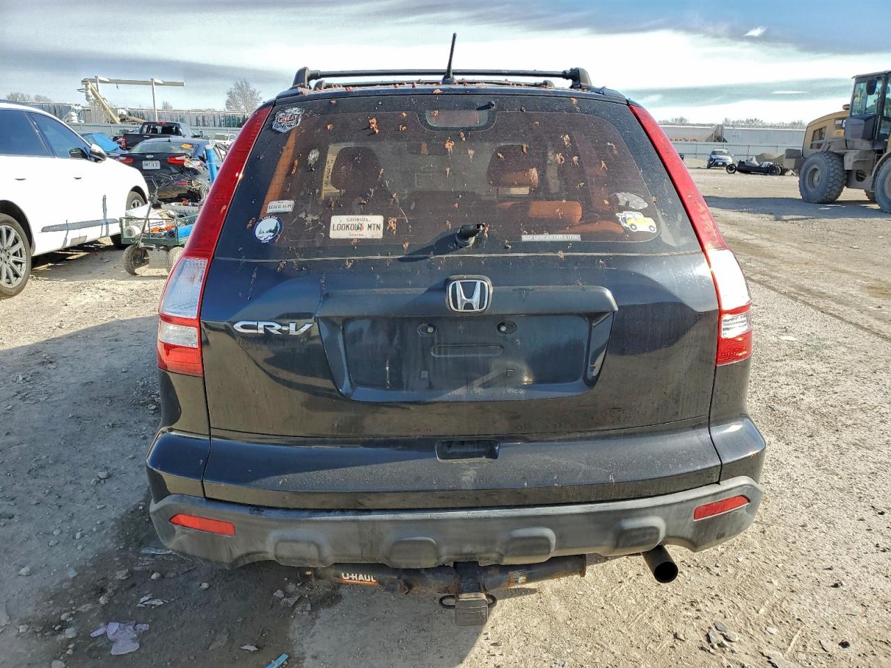 2008 Honda Cr-v Lx Black vin: JHLRE483X8C075414