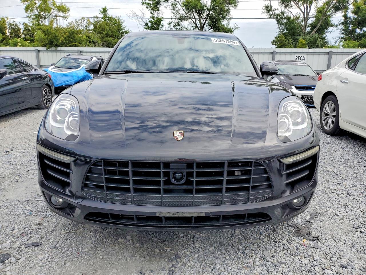 2015 Porsche Macan S Black vin: WP1AB2A56FLB43934