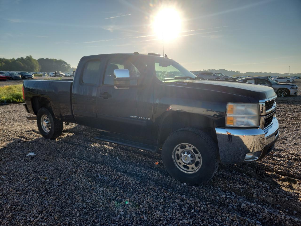 2007 Chevrolet Silverado K2500 Heavy Duty Синий vin: 1GCHK29K87E590006