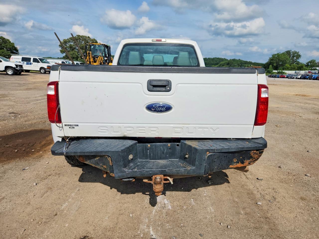 2015 Ford F350 Super Duty White vin: 1FT8W3CT0FEC37382