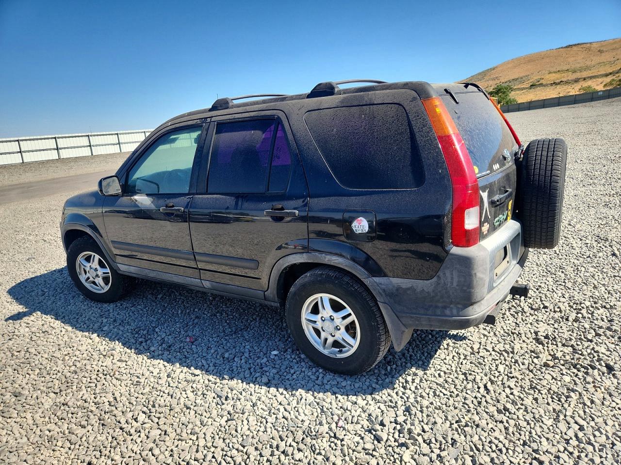 2003 Honda Cr-v Ex Black vin: JHLRD78893C037617