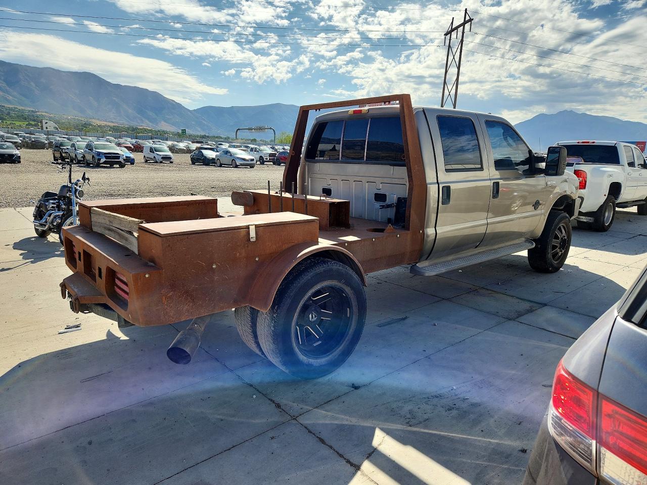 2005 Ford F350 Super Duty Коричневый vin: 1FTWW33P95EB10865