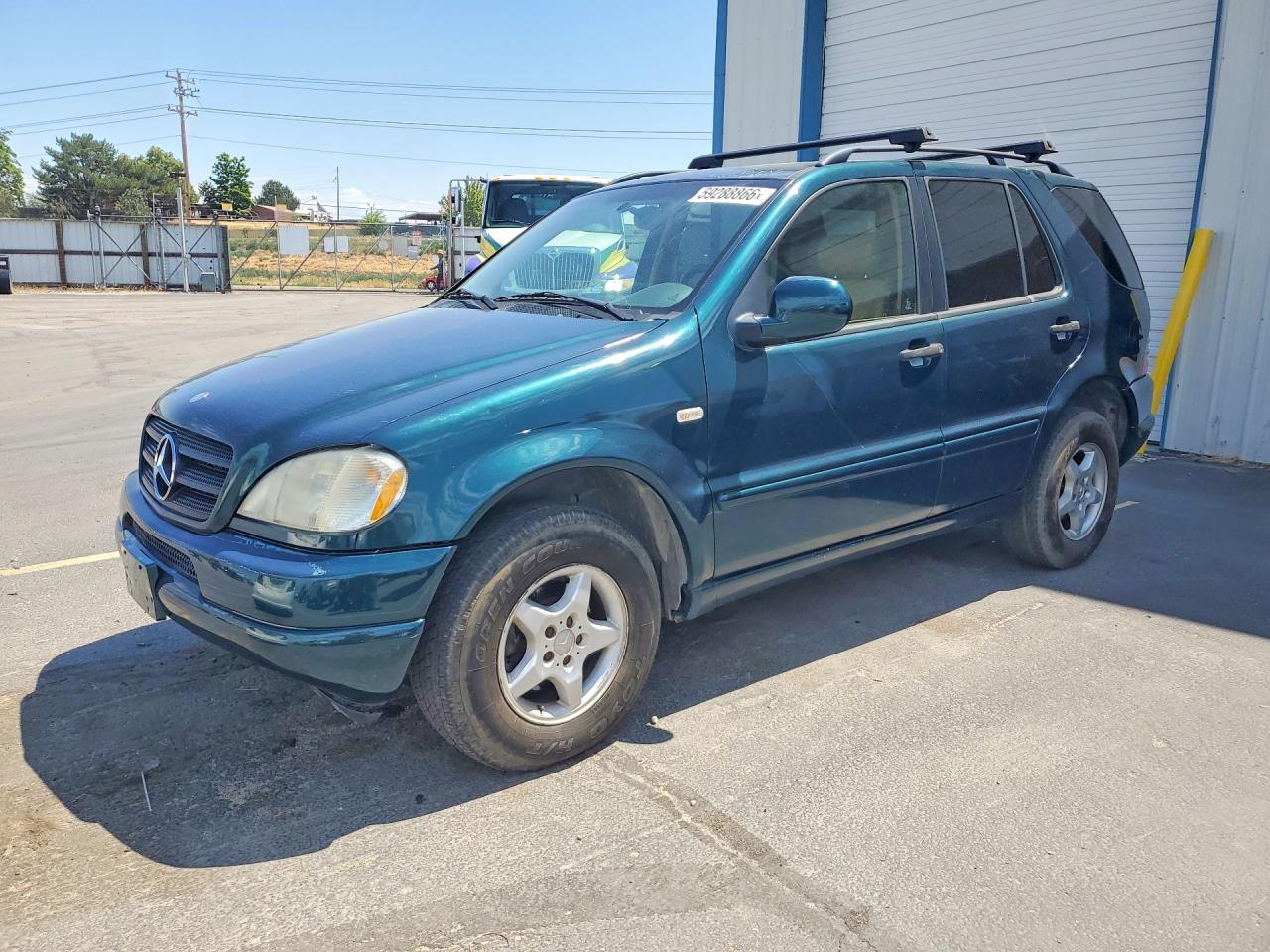 1999 Mercedes-benz Ml 430 Green vin: 4JGAB72E6XA067394