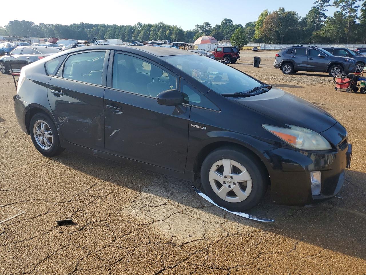 2010 Toyota Prius Ii Black vin: JTDKN3DU2A0205409