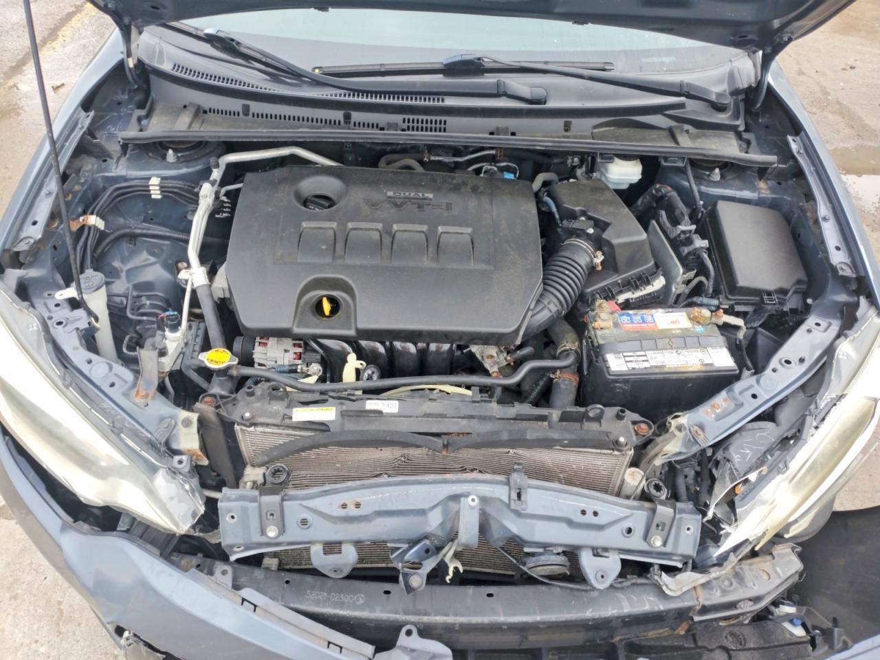 2014 Toyota Corolla S Plus Gray vin: 2T1BURHE2EC124494