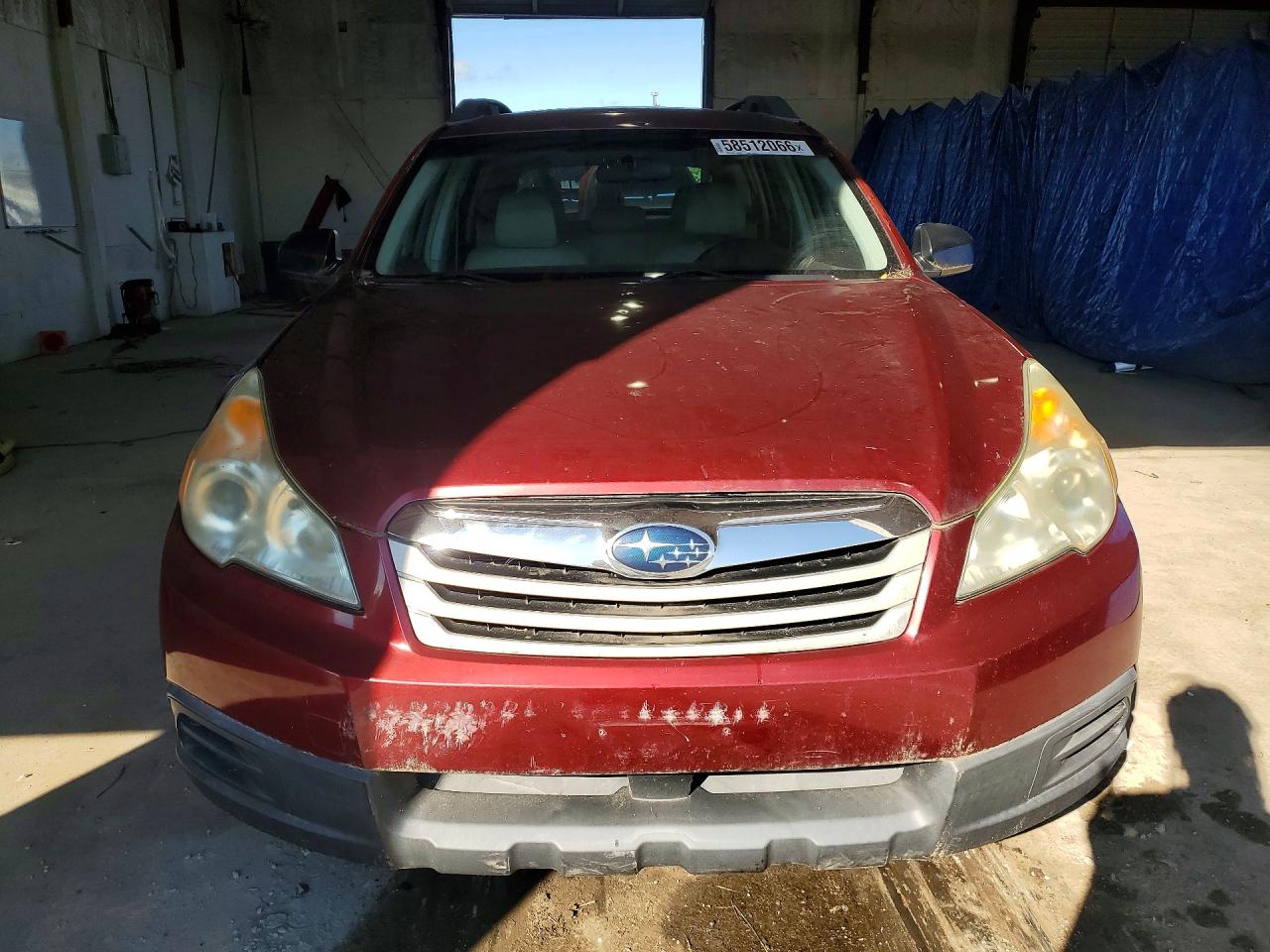 2011 Subaru Outback 2.5i Red vin: 4S4BRBAC1B3352181