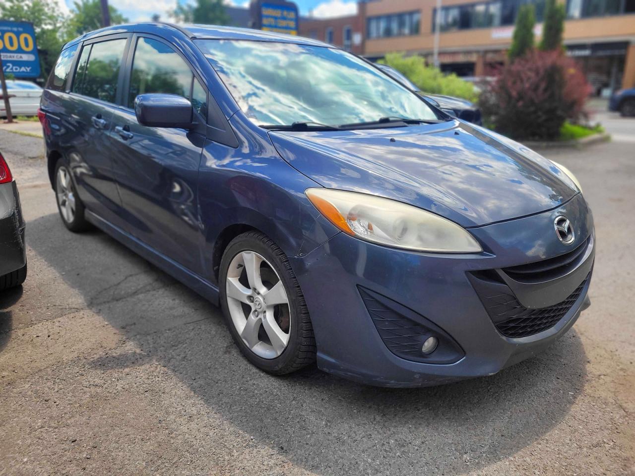 2012 Mazda 5 Blue vin: JM1CW2DL6C0133877
