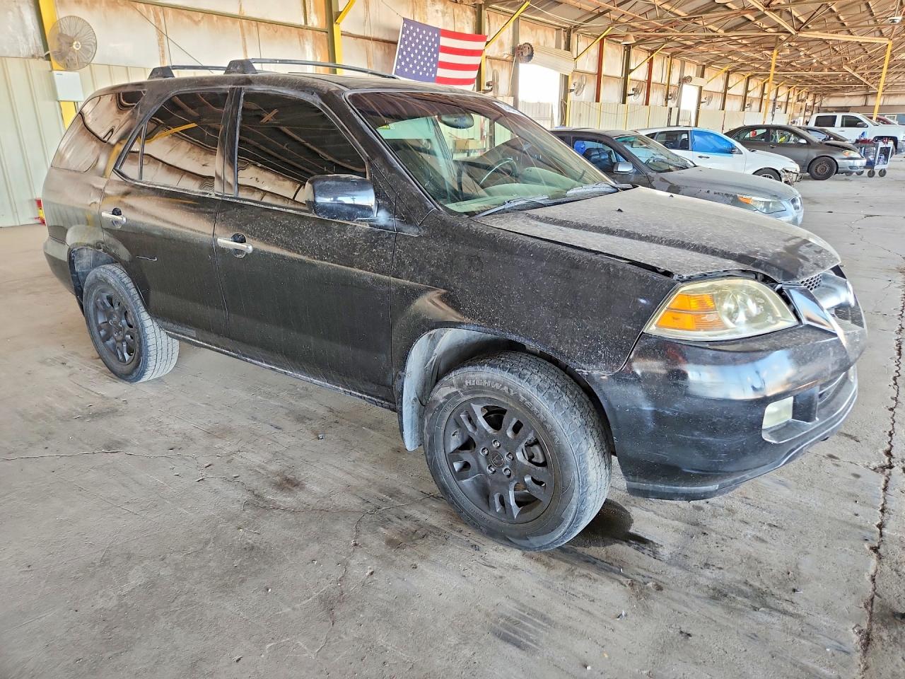 2006 Acura Mdx Touring Black vin: 2HNYD186X6H549628