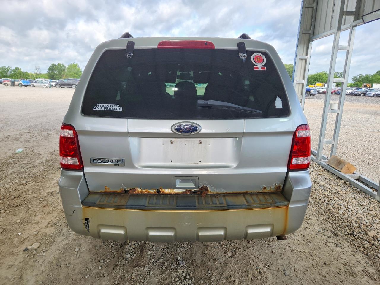 2010 Ford Escape Xlt Silver vin: 1FMCU0D79AKB42731