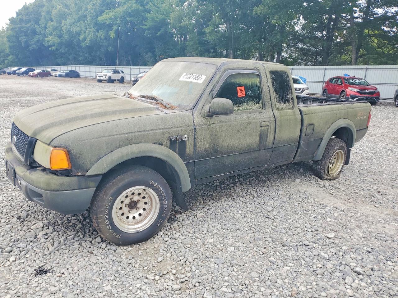 2003 Ford Ranger Super Cab Black vin: 1FTZR45E93TA12384