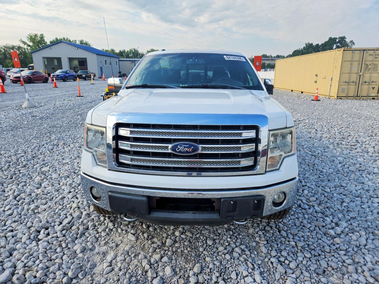 2013 Ford F150 Supercrew White vin: 1FTFW1ET0DKD07650