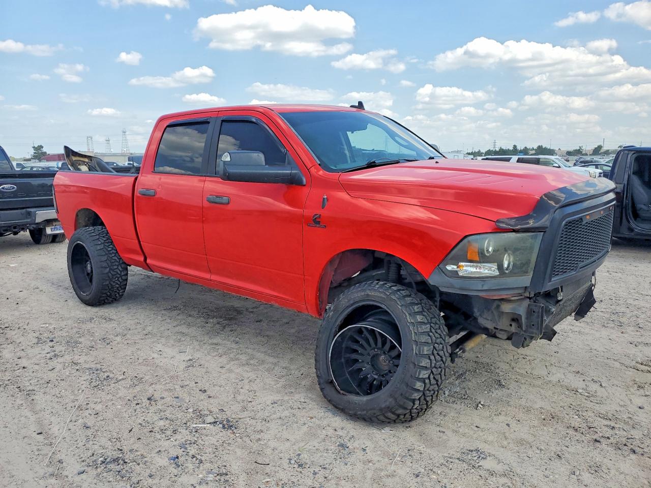 2015 Ram 3500 Slt Red vin: 3C63R3DL3FG555710