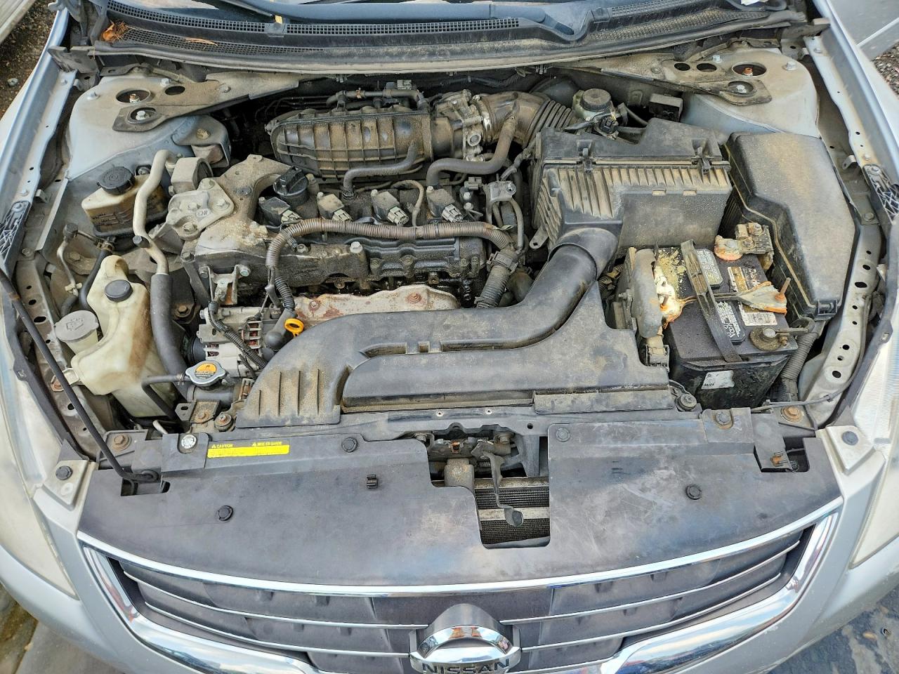 2012 Nissan Altima 2.5 Silver vin: 1N4AL2AP6CC163179