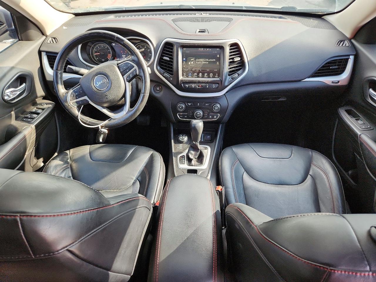 2014 Jeep Cherokee Trailhawk Blue vin: 1C4PJMBS2EW171094