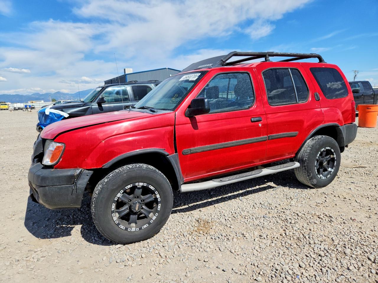 2000 Nissan Xterra Xe-v6 Red vin: 5N1ED28Y0YC528319