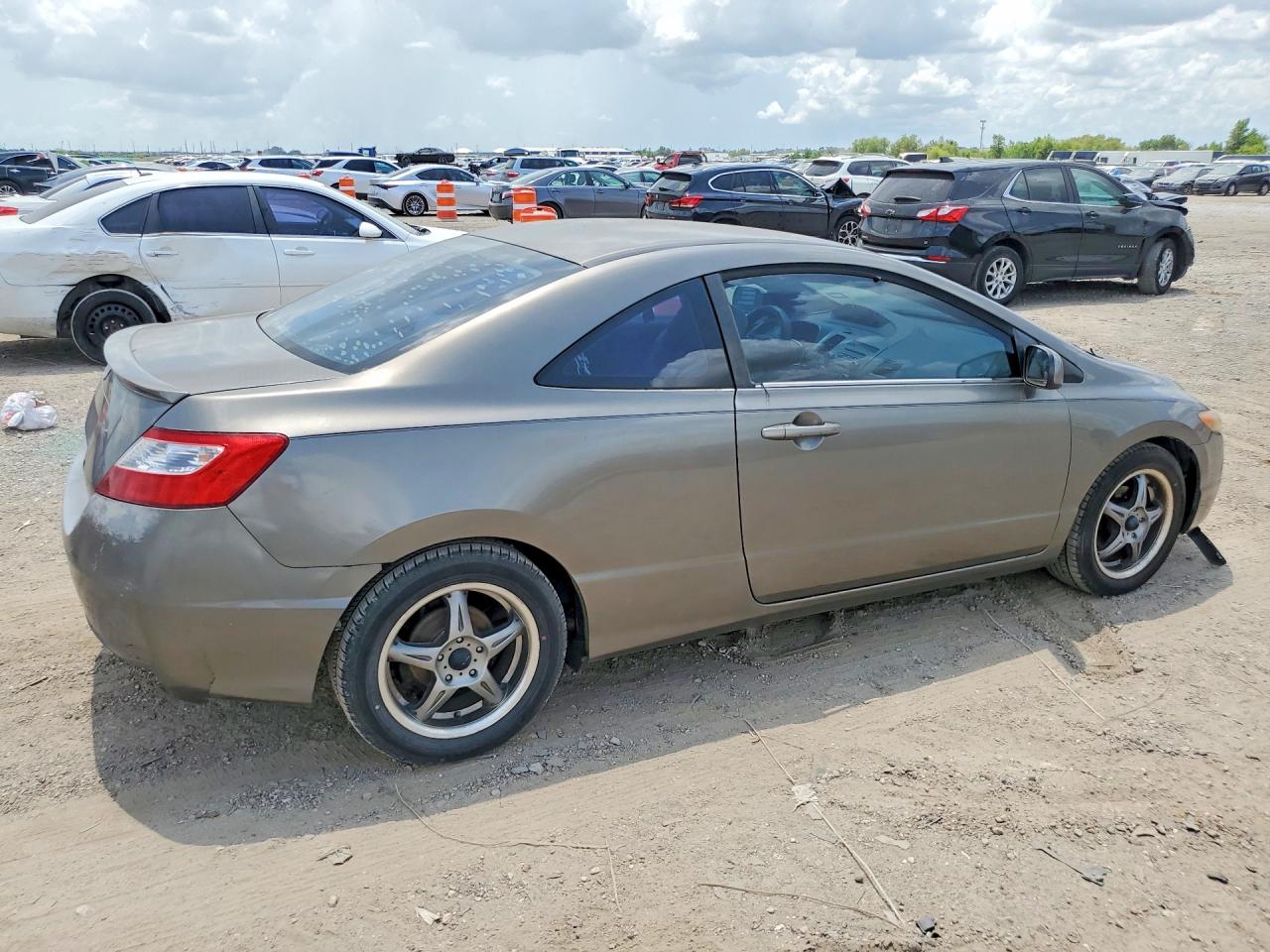 2007 Honda Civic Lx Brown vin: 2HGFG11627H509559