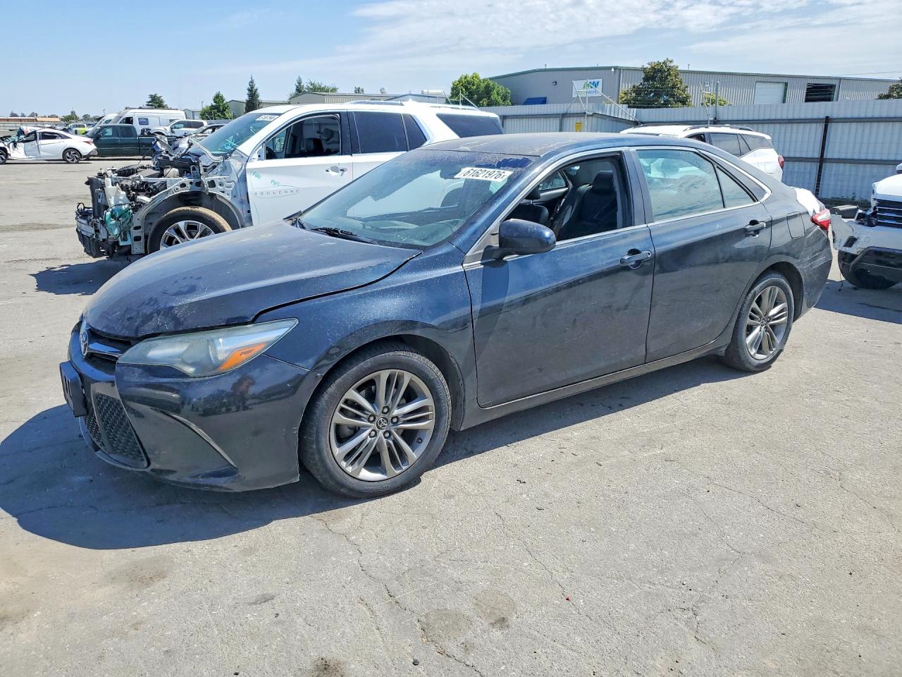 2015 Toyota Camry Se Black vin: 4T1BF1FK2FU956180