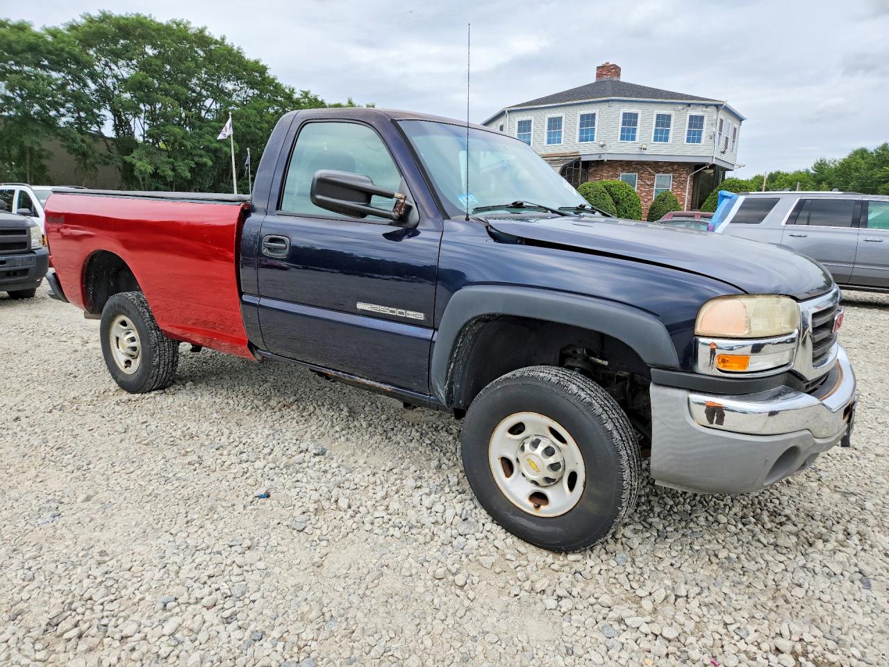 2007 Gmc Sierra C2500 Heavy Duty Blue vin: 1GDHC24U67E121028