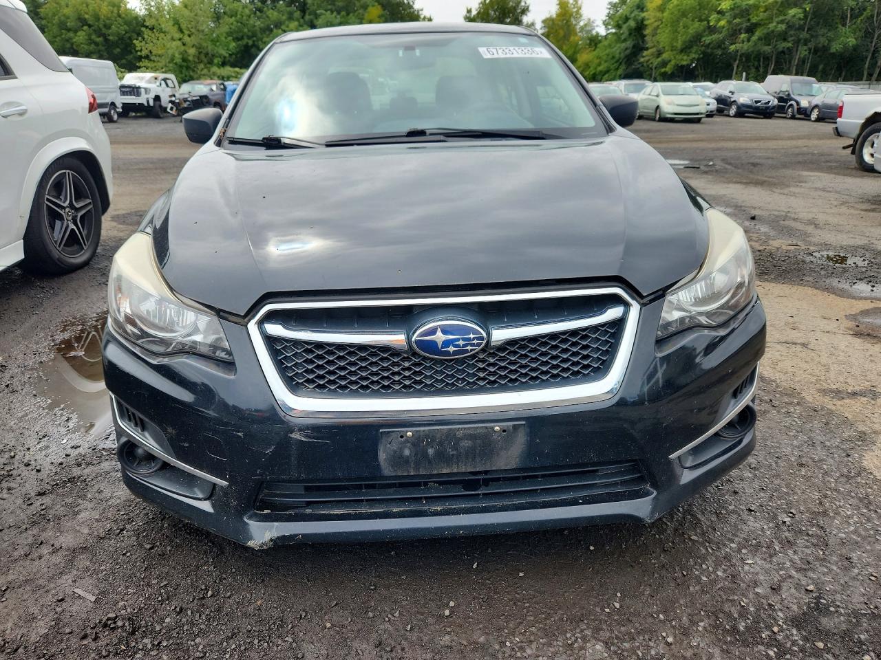 2015 Subaru Impreza Черный vin: JF1GJAA6XFH017084