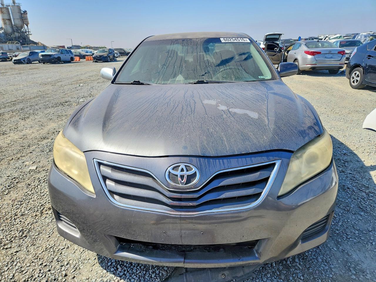2011 Toyota Camry Le Gray vin: 4T4BF3EK6BR132874