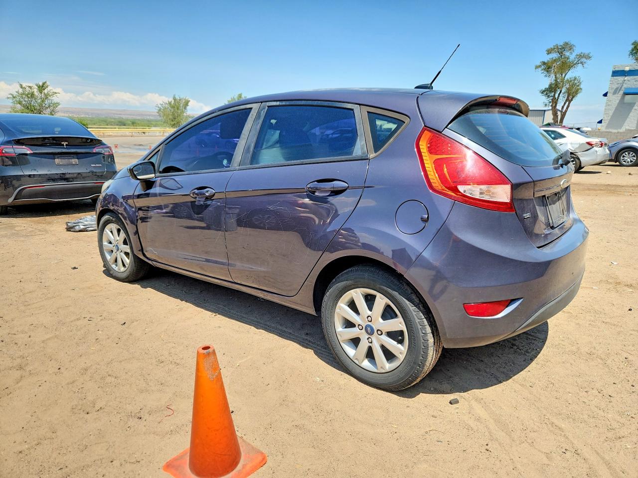 2012 Ford Fiesta Se Black vin: 3FADP4EJ2CM176688