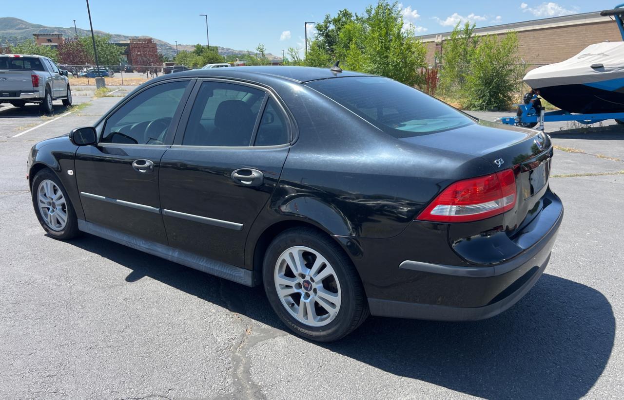2005 Saab 9-3 Linear Black vin: YS3FB49S551039483
