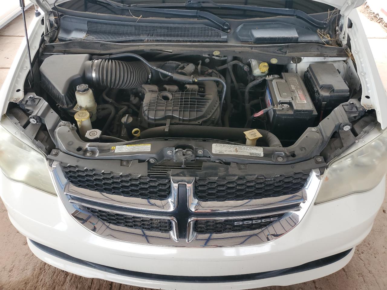 2012 Dodge Grand Caravan Se Белый vin: 2C4RDGBGXCR183061