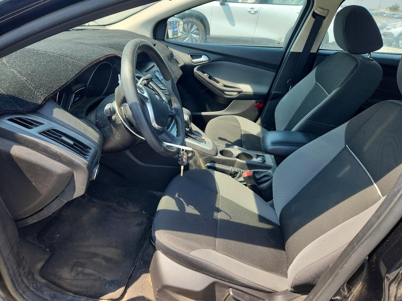 2014 Ford Focus Se Black vin: 1FADP3K2XEL390775