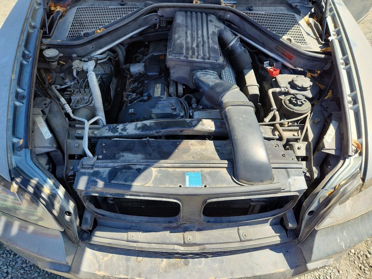 2008 Bmw X5 3.0i Blue vin: 5UXFE435X8L009064