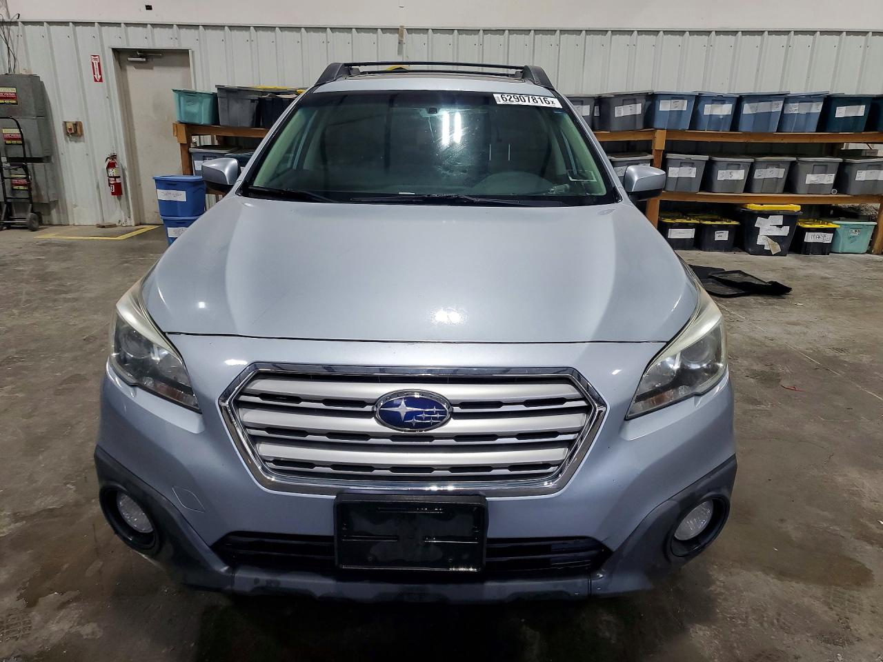 2015 Subaru Outback 2.5i Premium Silver vin: 4S4BSADC1F3332206