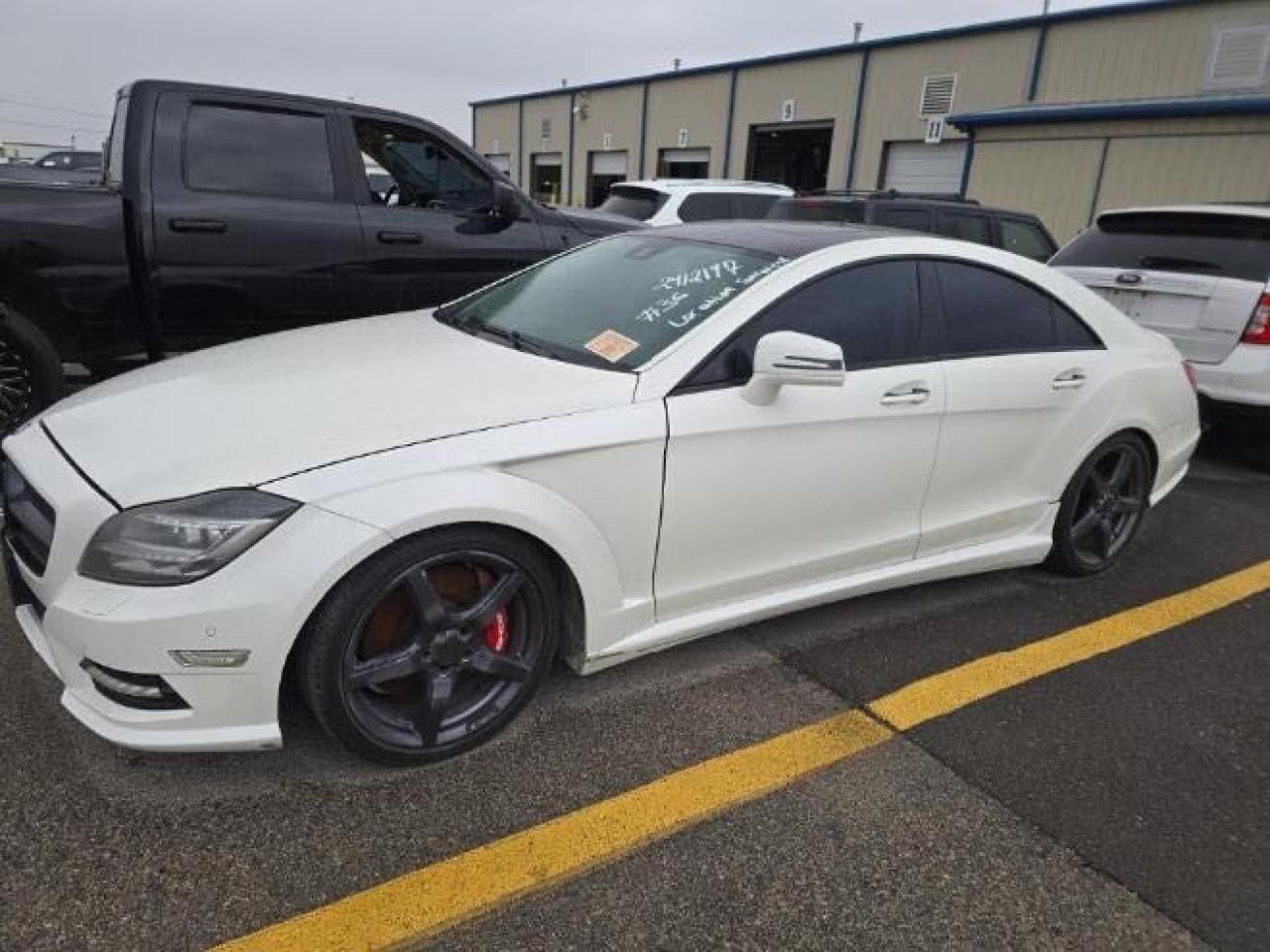 2012 Mercedes-benz Cls 550 White vin: WDDLJ7DB7CA015842