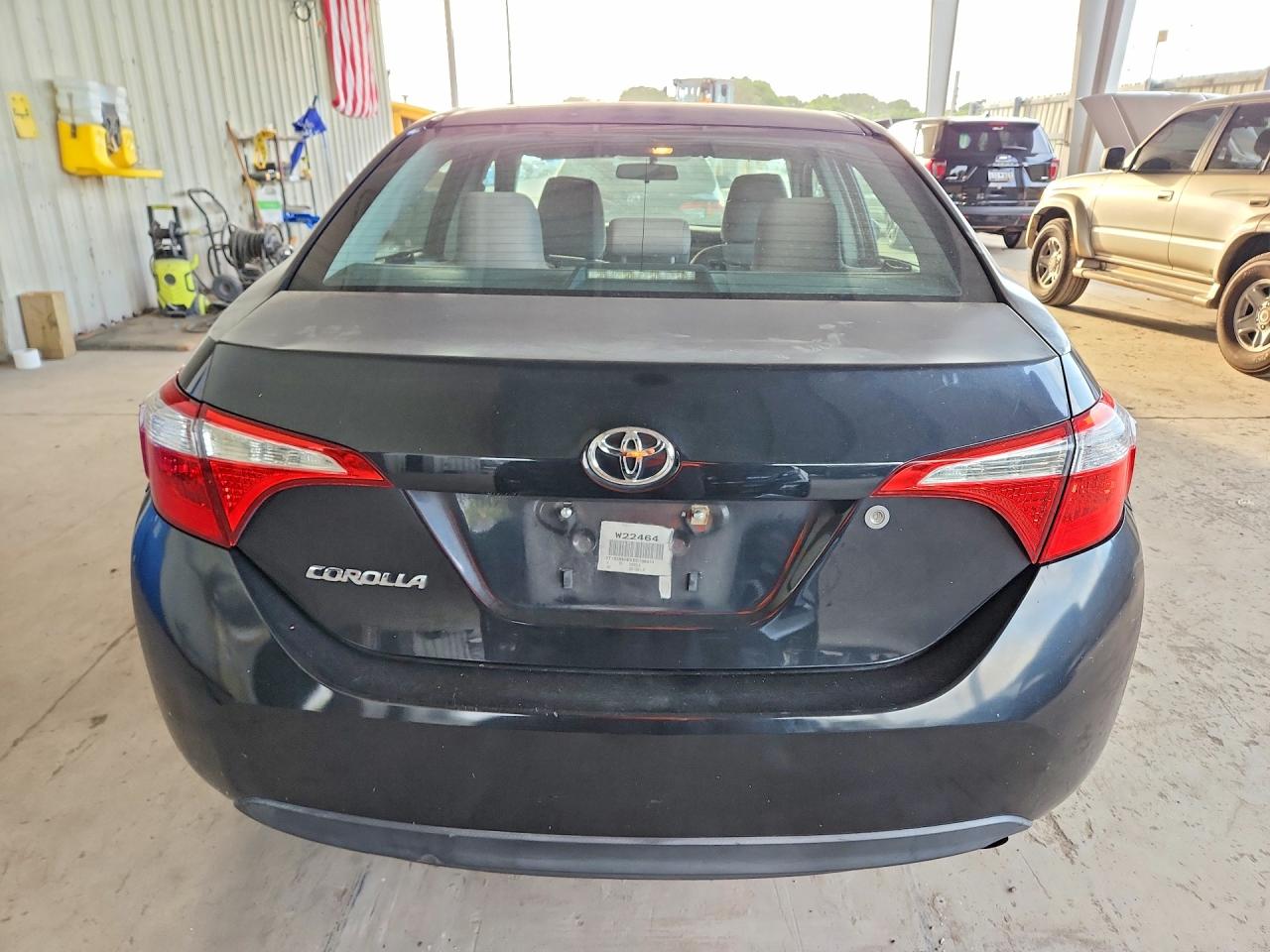 2014 Toyota Corolla L Black vin: 2T1BURHEXEC198374