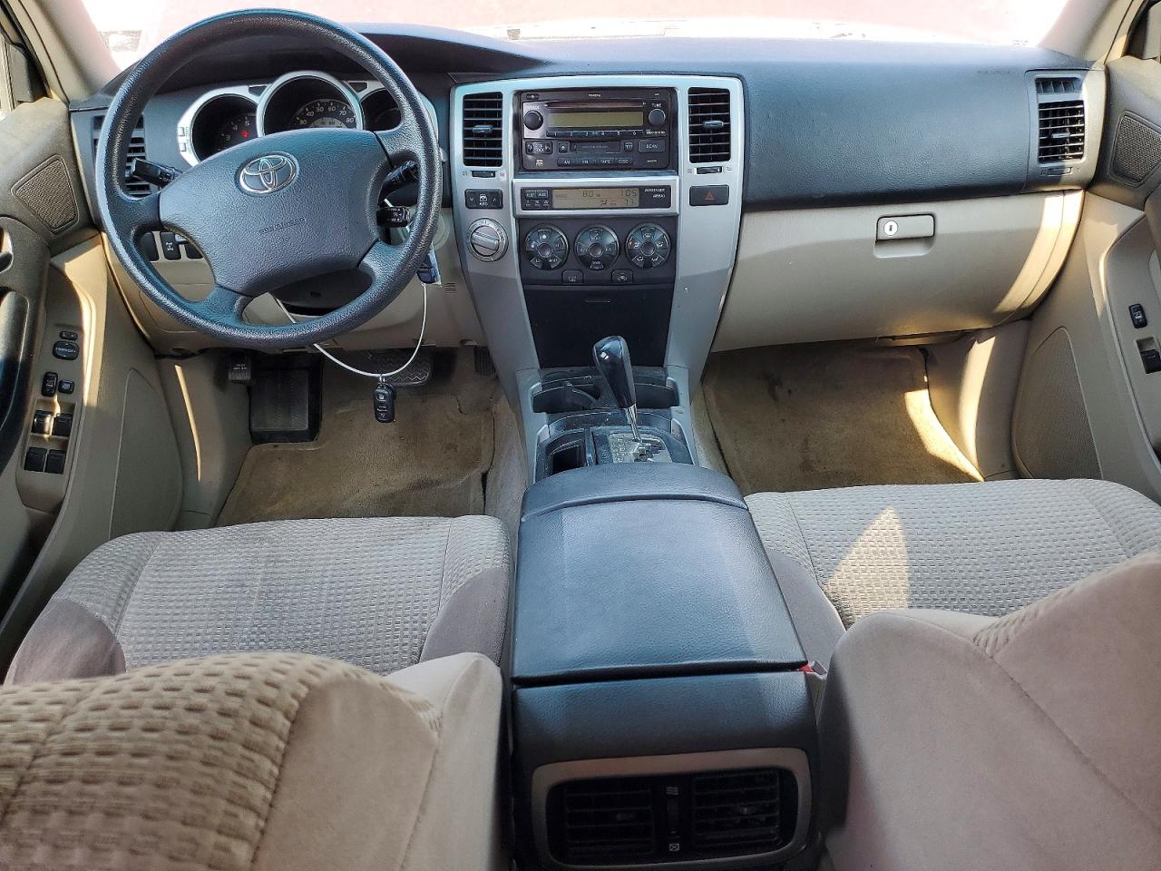 2005 Toyota 4runner Sr5 Red vin: JTEBU14R858041394