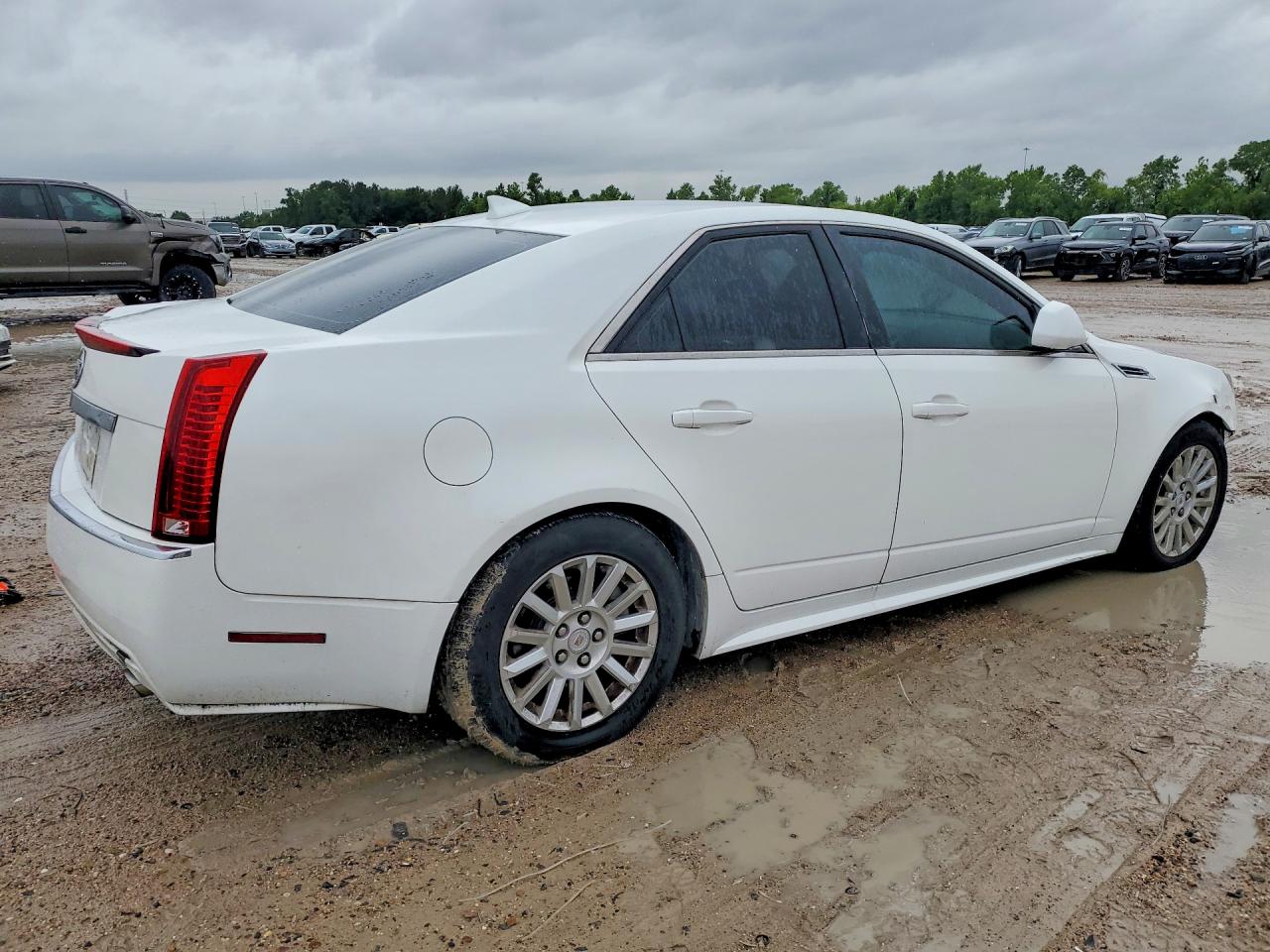2010 Cadillac Cts Luxury Collection White vin: 1G6DE5EG0A0149731