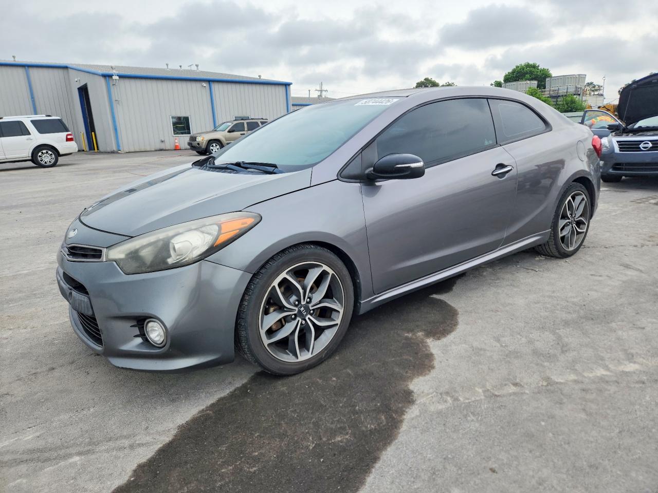 2014 Kia Forte Sx Серый vin: KNAFZ6A30E5225828