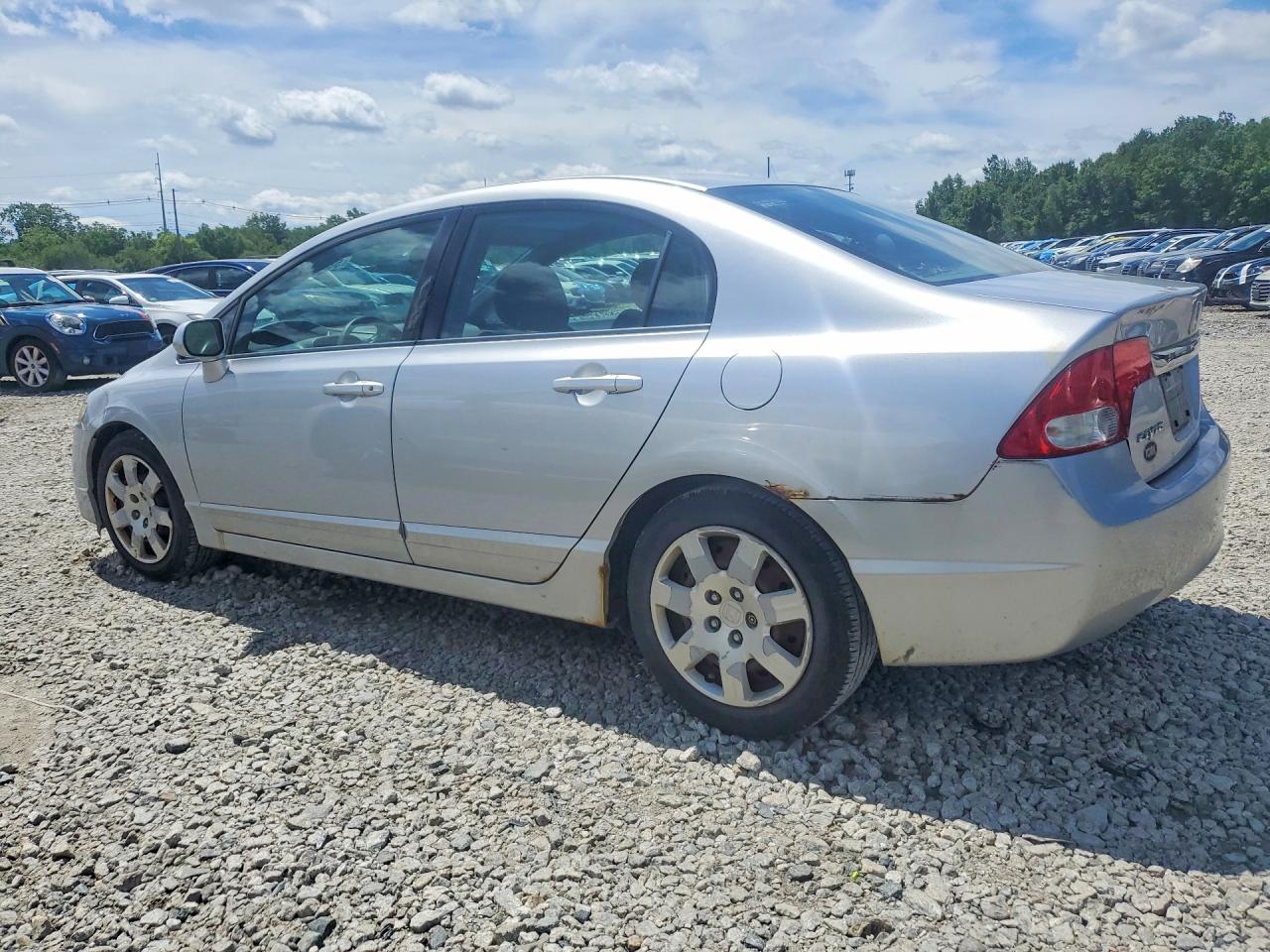 2010 Honda Civic Lx Silver vin: 2HGFA1F52AH317065