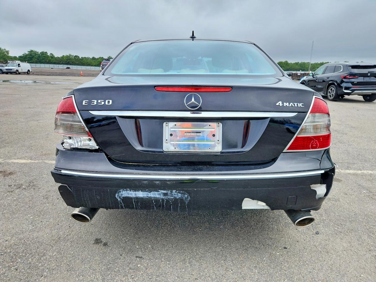 2008 Mercedes-benz E 350 4matic Black vin: WDBUF87XX8B259546