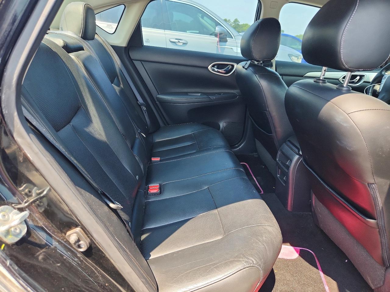 2015 Nissan Sentra Sr Black vin: 3N1AB7AP0FY352886