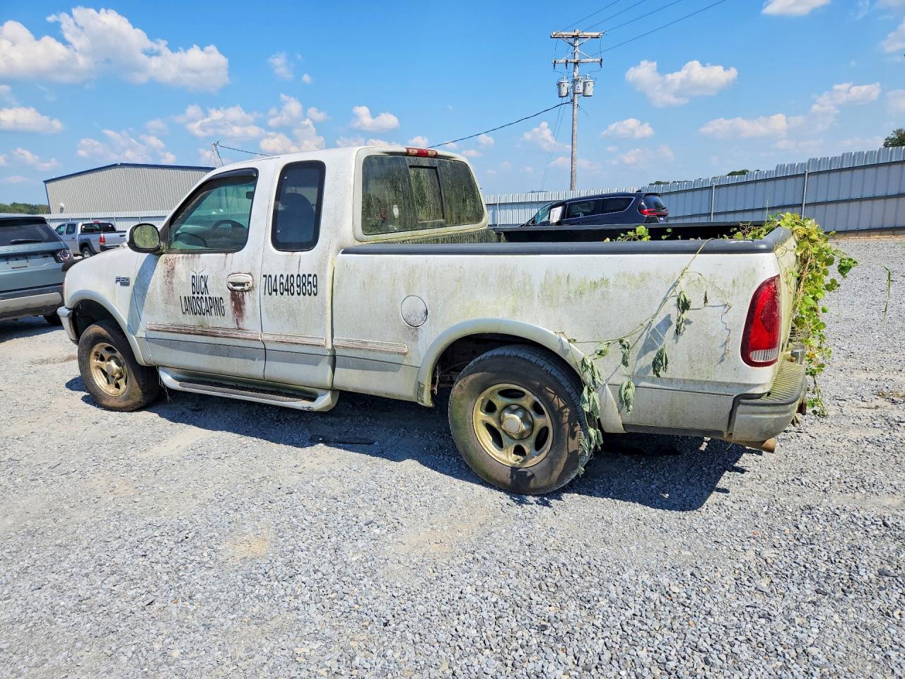1997 Ford F150 White vin: 1FTEX18L4VNB87808