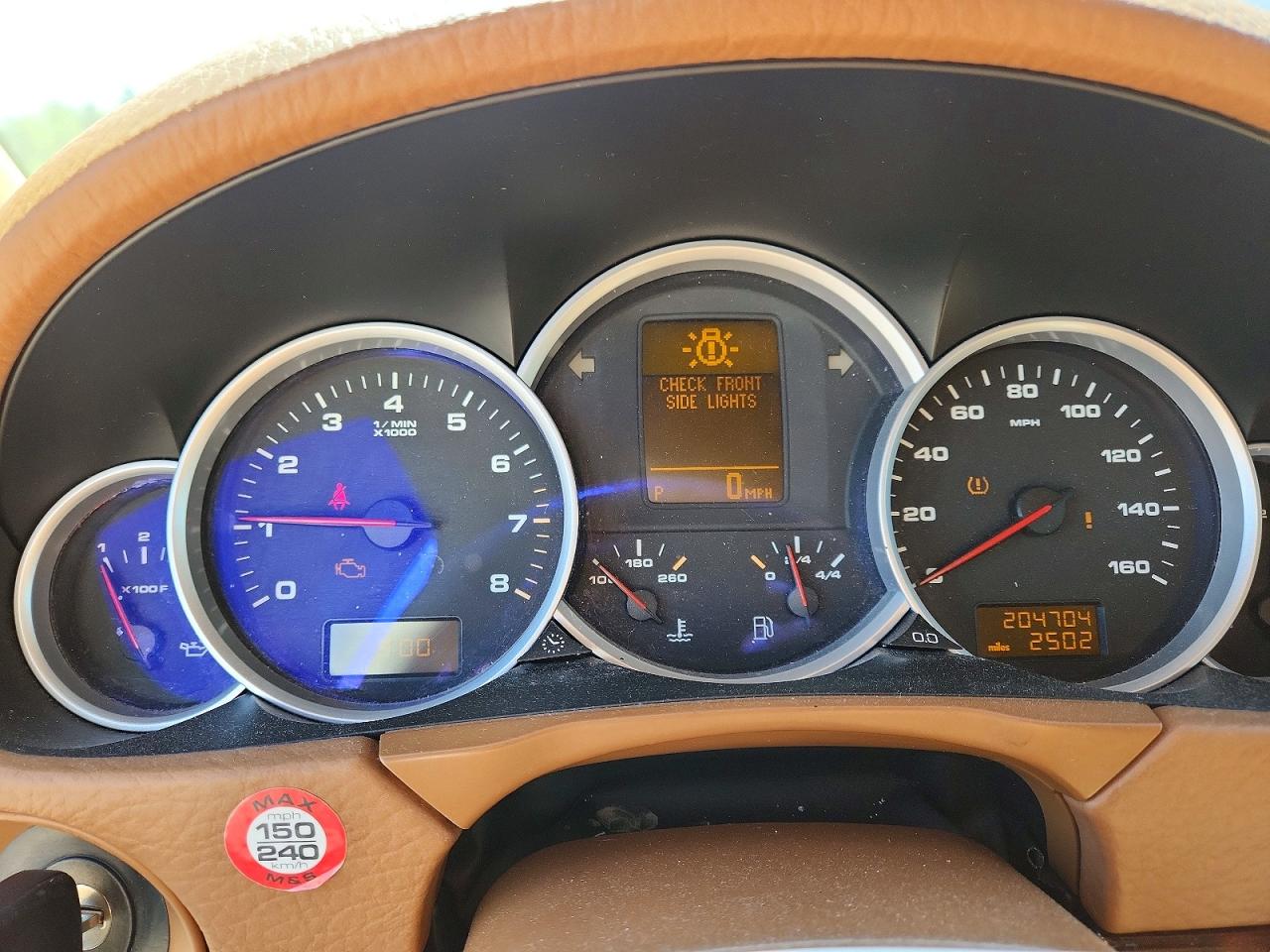 2008 Porsche Cayenne S Black vin: WP1AB29PX8LA45711