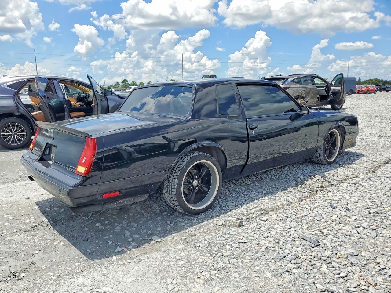 1987 Chevrolet Monte Carlo Black vin: 1G1GZ11G6HR111660