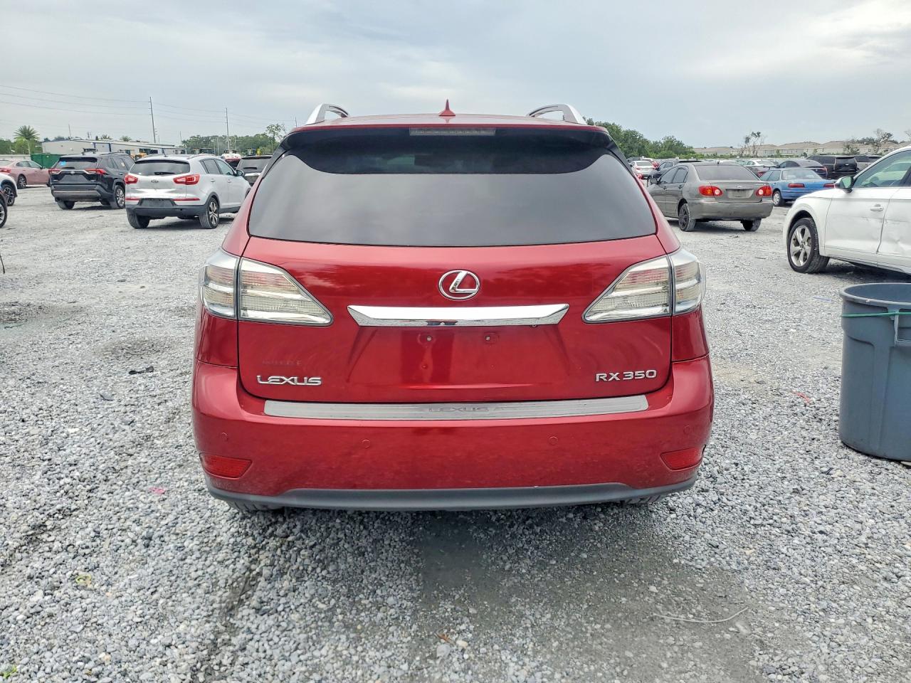 2010 Lexus Rx 350 Red vin: 2T2ZK1BA7AC022934