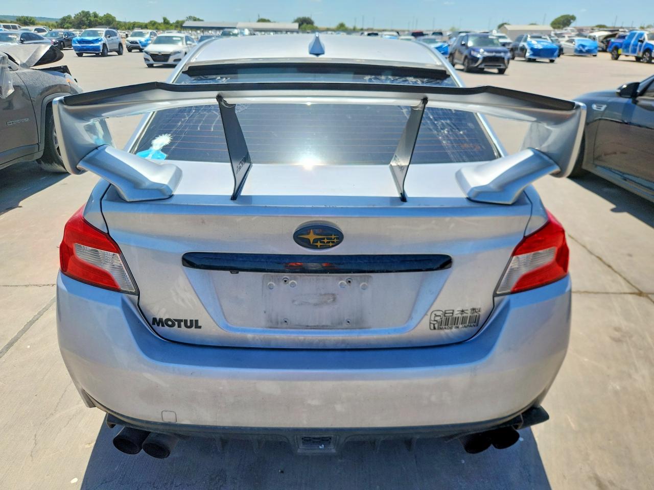 2015 Subaru Wrx Silver vin: JF1VA1A66F9825627